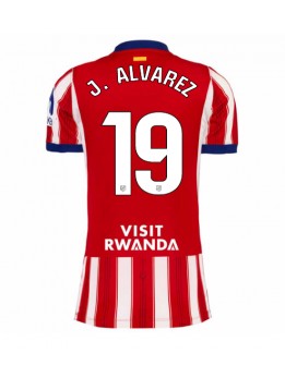 Ženski Nogometna dresi replika Atletico Madrid Julian Alvarez #19 Domači 2026-27 Kratek rokav Ženski Nogometna dresi replika Atletico Madrid Julian Alvarez #19 Domači 2026-27 Kratek rokav